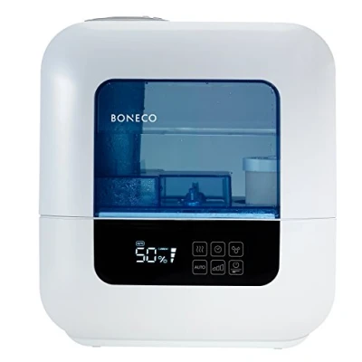 Image de Boneco Humidificateur d’air nébuliseur U700 Avec un mode de nettoyage particulier et grand réservoir d’eau, pour une performance d&#039;humidification élevée, blanc