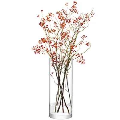 Image de LSA CO25 Vase géant Column, 50 x 20 cm (H Ø), transparent