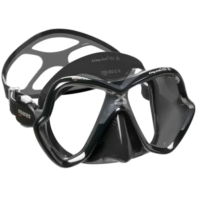 Image de Mares Mask X Vision Ultra LS Lunettes de plongée Gris/Noir Taille Mixte, Size BX CLGRKGRK