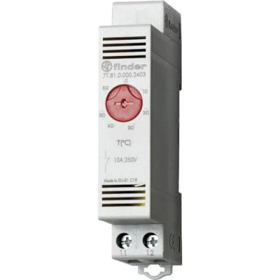 Image de Finder Thermostat darmoire 7T.81.0.000.2403 250 V/AC 1 NF (R) (L x l H) 88.8 17.5 47.8 mm pc(s)