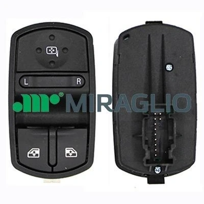 Image de MIRAGLIO Interrupteur, lève vitre avant gauche 121/OPP76002 OPEL: Corsa D 3/5 portes
