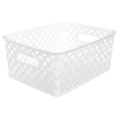Image de Five Panier Multi Usage Blanc 25.5 x 19.5 10.5 cm