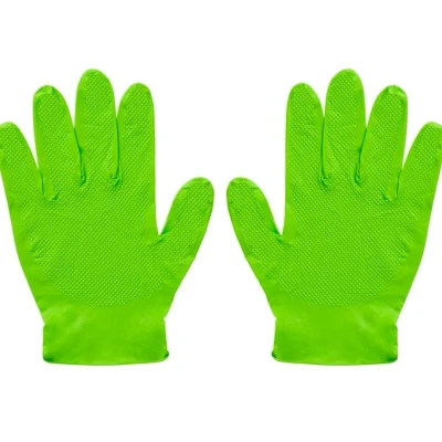 Image de Gripp It Gants Nitrile Taille XL Vert Boîte distributrice de 50 pièces