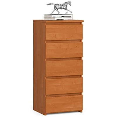 Image de AKORD Commode Tiroirs à roulettes Fonctionnel Idéal en Set Robuste Design Universel Aulne