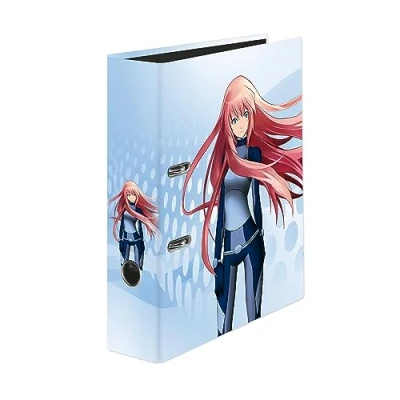 Image de Falken Réf. 21002184000F 1 classeur à levier 2 anneaux Manga Girl Format A4 Dos de 80 mm Mécanique 70 Dimensions : Longueur 28,5 x largeur 8 cm hauteur 31,8 motif