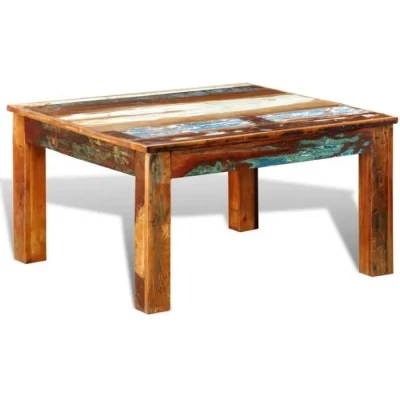 Image de Table Basse Ancienne Vintage Carrée