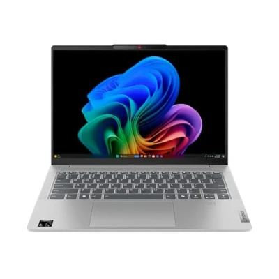 Image de Lenovo IdeaPad Slim 5 14Q8X9 Copilot+ PC Qualcomm Snapdragon X1P 42 100 Ordinateur portable 35,6 cm (14 ) WUXGA 16 Go LPDDR5x SDRAM 1 To SSD Wi Fi 7 (802.11be) Windows 11 Home Allemand Gris Neuf