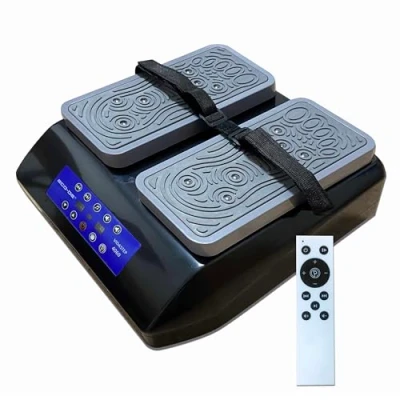 Image de ECODE® Exerciseur de Jambes Électrique,Simulateur Marche, Marche Assise, Circulation pour Les Jambes, Permet Marcher Pendant Que Vous êtes Assis, avec télécommande, Programmes Auto Bluetooth