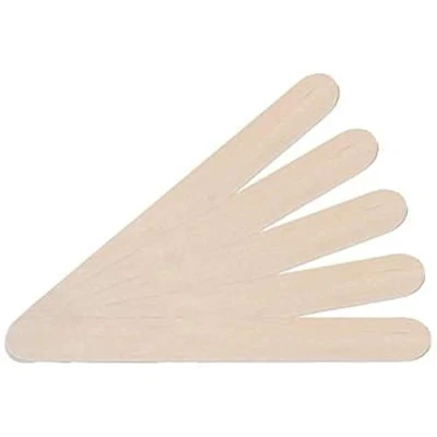Image de Lot de 100 spatules en Bois Non stériles pour Usage Externe 2 cm x 15