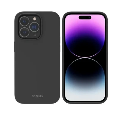 Image de SO SEVEN COQUE SMOOTHIE RECYCLEE NOIR IPHONE 14 PRO MAX