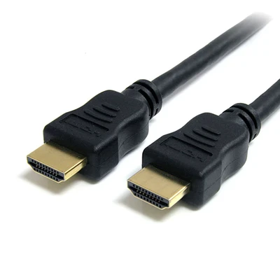 Image de StarTech.com Câble HDMI 3m Haut Débit 4K avec Ethernet Cordon UHD 30Hz Bande Passante 10.2 Gbps Vidéo/Affichage 1.4 M/M 28AWG HDCP Noir Neuf