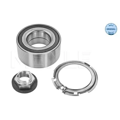 Image de MEYLE 16 14 650 0014 Kit de roulements roue des deux côtés l&#039;essieu avant avec matériel construction ORIGINAL Quality 86 Roulement à billes