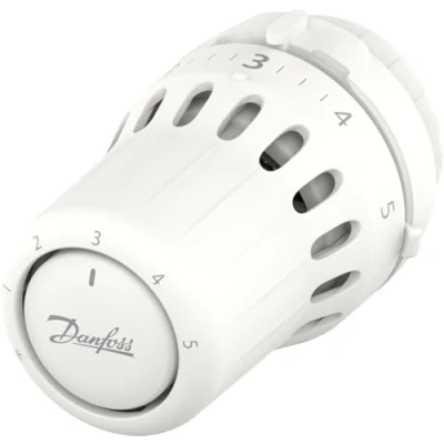 Image de Danfoss React RA click, Vanne thermostatique de radiateur avec soufflet rempli liquide et capteur intégré