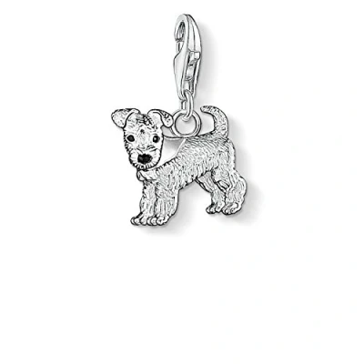 Image de Thomas Sabo Femmes Pendentif Charm Chien Club Argent Sterling 925 noir 0841 007 12
