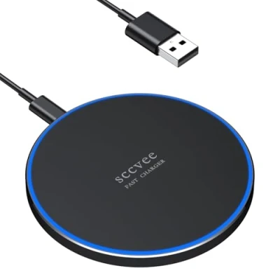 Image de Chargeur sans Fil 20W Max, Rapide Station de Charge inductive Compatible avec Samsung Galaxy S24/S23/S22/S21, iPhone 12/13/14/15 Series