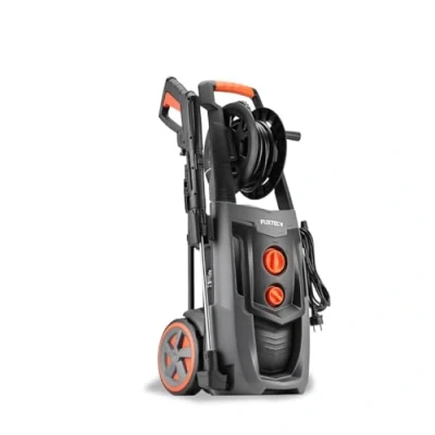 Image de FUXTEC Nettoyeur Haute Pression FX HDR2200 2200W, 170 bars, 450 L/h, buse réglable, tuyau 8m, enrouleur et pistolet, réservoir de détergent intégré