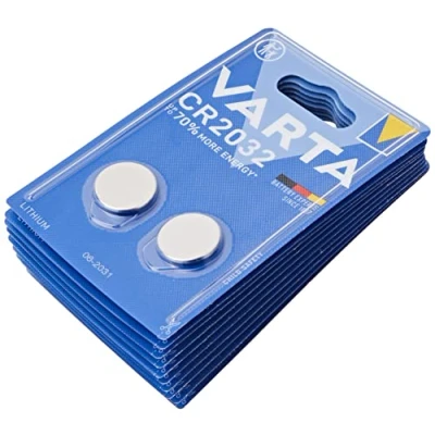 Image de blister de 2 Piles Lithium 6032 CR 2032