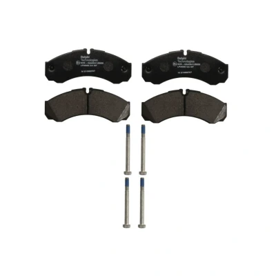 Image de DELPHI LP3658 Jeu de plaquettes frein contact signal d&#039;usure inclus sans tôle anti bruit avec accessoires IVECO: DAILY 2 Pritsche/Fahrgestell