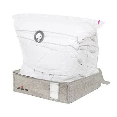 Image de Compactor Housse de rangement sous vide Gris 56 x H.16 cm 145 L