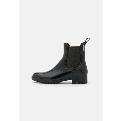 Image de Les Tropeziennes par M Belarbi NEA Bottines, Femme, Taille: 41, Noir/or Matière synthétique / textile