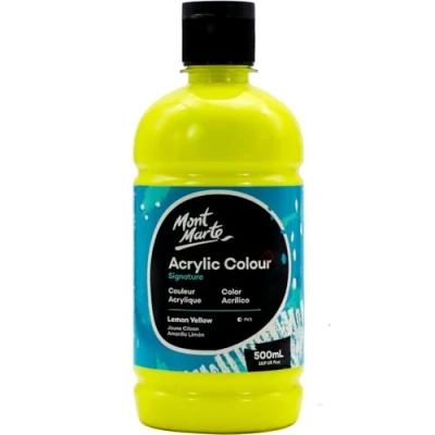 Image de MONT MARTE Acrylfarben 500ml (Jaune Citron))