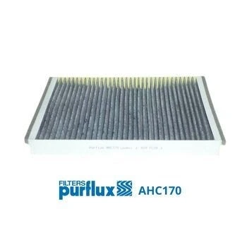 Image de PURFLUX AHC170 Filtre d&#039;habitacle à charbon actif 296 198 30 OPEL: Zafira A, Astra H Caravan, GTC, VAUXHALL: Mk5, Vectra Mk2 CC