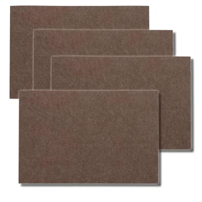 Image de Kela (4 x 12320 Set de Table Felia 4 Pièces, Feutre, Brun, 45 30 2 cm