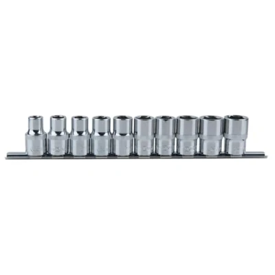 Image de KS TOOLS 918.0650 Jeu de douilles Acier chrome vanadium 1/2pouce sans fonction crantage à tête carrée