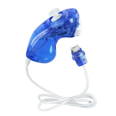 Image de Manette Nunchuk Wii Light chuck bleue