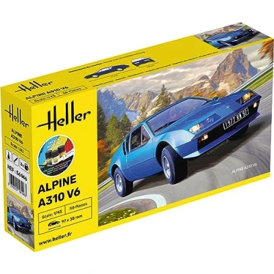 Image de HELLER JOUSTRA Maquette Voiture : Starter Kit Alpine A310