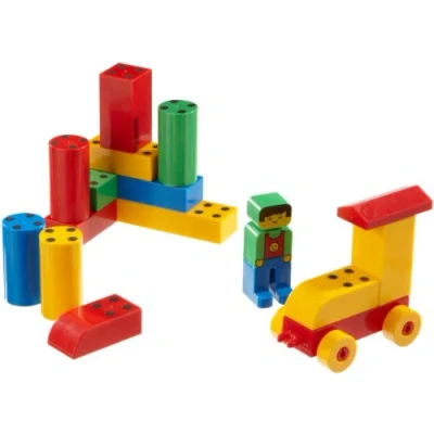 Image de Theo Klein 630 Manetico mallette Starter, p.m. 16 briques aimantées de couleurs et formes différentes Dimensions la : 20 cm x 6 17 Jouets pour enfants à partir d&#039;un an