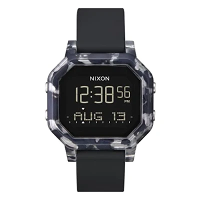 Image de Nixon Femme Digital Automatique Montre avec Bracelet en Silicone A1210 2882 00