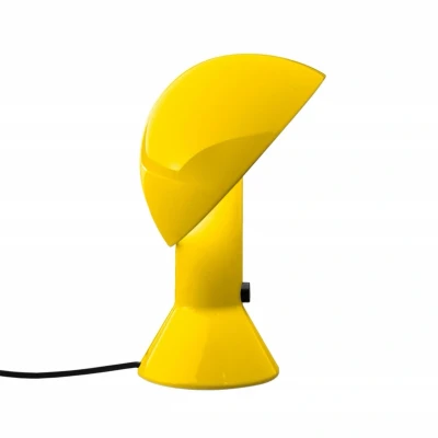 Image de Lampe à poser MARTINELLI LUCE Elmetto Jaune canari Design contemporain Résine