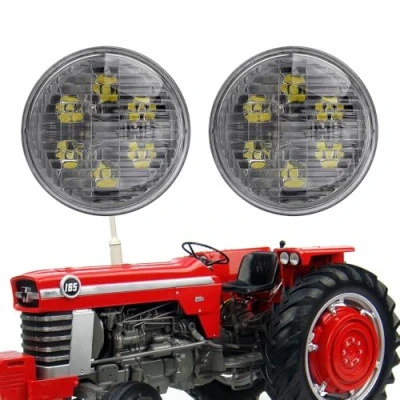 Image de Hooma 2PCS 30W PAR36 Phare LED Tracteur Rond Lumière 4,5 Pouces Projecteur Antibrouillard Ampoule IP67 étanche Replacement for John Deere Numéro de Pièce AF3892R AT25451 RE336111