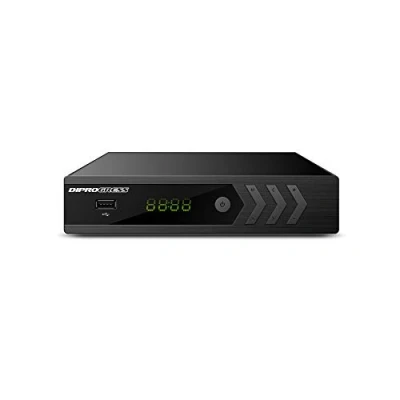 Image de DiProgress DPT220HD décodeur numérique terrestre DVB T2 Double Tuner, Noir