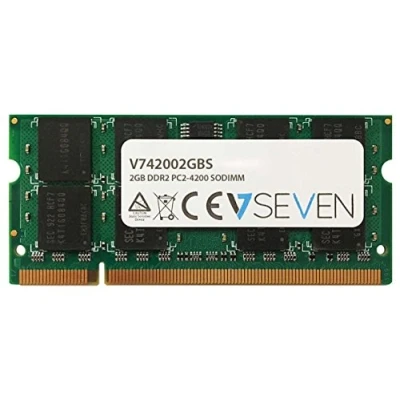 Image de V7 V742002GBS 2GB DDR2 PC2 4200 533Mhz SO DIMM Notebook Module de mémoire