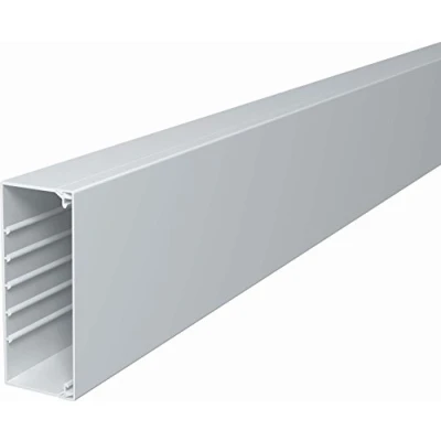 Image de OBO Bettermann 6191231 Goulotte de câble Blanc Pur 2000 x 150 60 mm