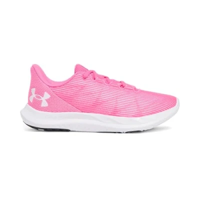 Image de Under Armour Femme UA W Charged Speed Swift Chaussures de Course, Aero Pink/Aero Pink/White, 37.5