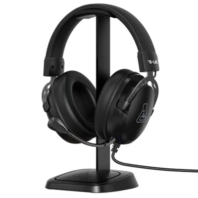 Image de Support casque gamer The G Lab K STAND NEON Filaire Design compact Noir