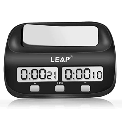 Image de LEAP Horloge d&#039;échecs Pendule d&#039;Échecs Chess Clock chronomètre Professionnel d&#039;échecs, Affichage de précision numérique Haute définition Certification Fide Emballage Cadeau Exquis
