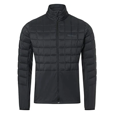 Image de Marmot Homme Echo Featherless Hybrid veste de randonn e chaude fonctionnelle d perlante manteau matelass doubl fonct, Noir, L EU