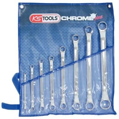 Image de KS TOOLS 518.3120 Kit de clés polygonales doubles 7/8, 1/4 Acier chrome vanadium