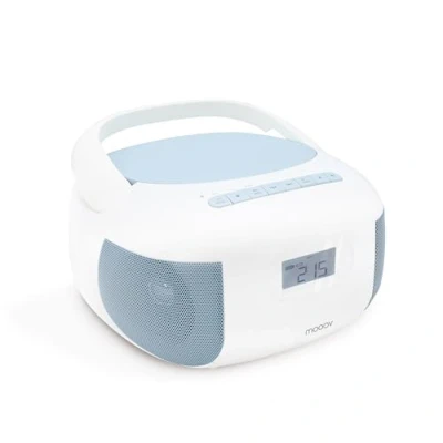 Image de RADIO CD Metronic PASTEL BLEU