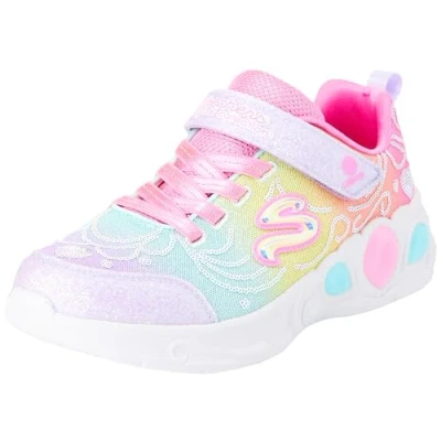 Image de Skechers Princess Wishes Baskets basses multicoloured pour enfants, Taille: 33.5, Multi coloured Textile