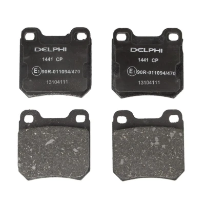Image de DELPHI LP1441 Jeu de plaquettes frein non préparé pour indicateur d&#039;usure avec tôle anti bruit sans accessoires SAAB: 9 3 3/5 portes, 5 Break