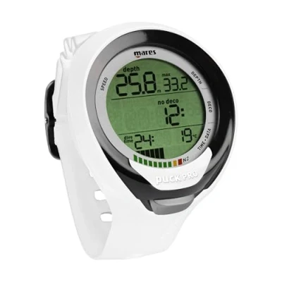 Image de Mares Puck Pro Computer Subacqua Adulte Unisexe Couleur : Blanc/Noir Taille Une