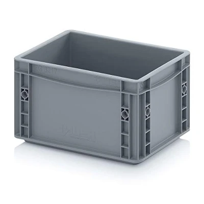 Image de Auer Euro Contenant EG 32/17 HG Poignées fermées Boîte empilable 30 x 20 17 cm en plastique 7,6 l