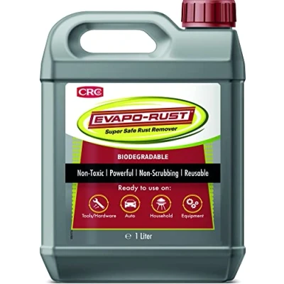 Image de EVAPO RUST® 1 Lt. Agent de decollage selectif la Rouille a Base d&#039;eau pour Fer, Acier, Fonte et chromages