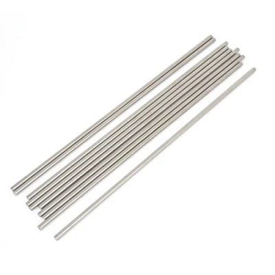 Image de sourcingmap 10 Pcs Tige Acier 3mm x 170mm pour RC Avion En Inoxydable Rondes Barres