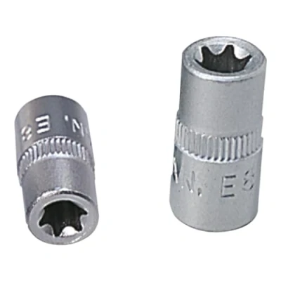 Image de KS TOOLS 911.4313 Clé à douille DIN3120, ISO1174 E4 Acier chrome vanadium Profilé en E, Torx extérieur moleté
